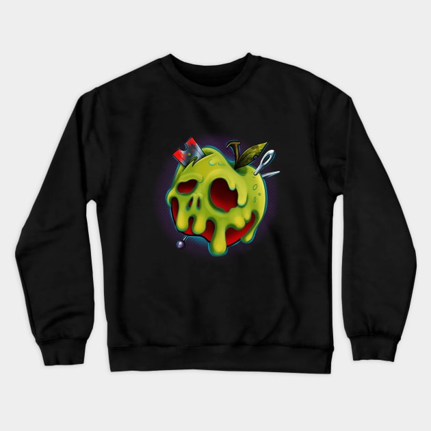 Poison Apple Crewneck Sweatshirt by InkyMcStapleface